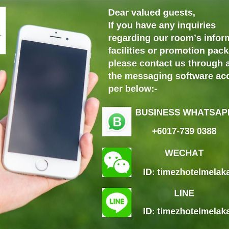 Timez Hotel Melaka Eksteriør bilde